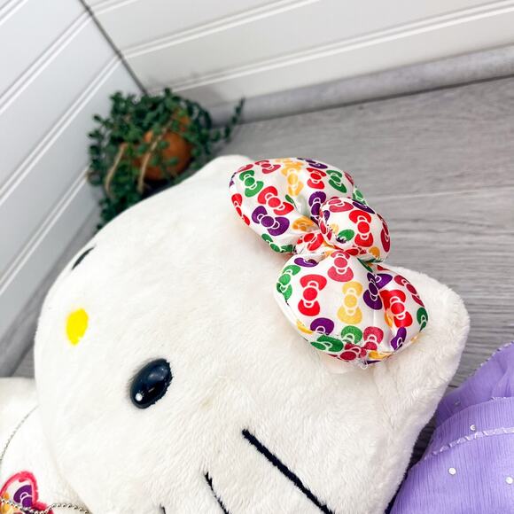 Build A Bear Sanrio Hello Kitty 35th Anniversary Plush Necklace Bow Clothes Shoe - Picture 6 of 16